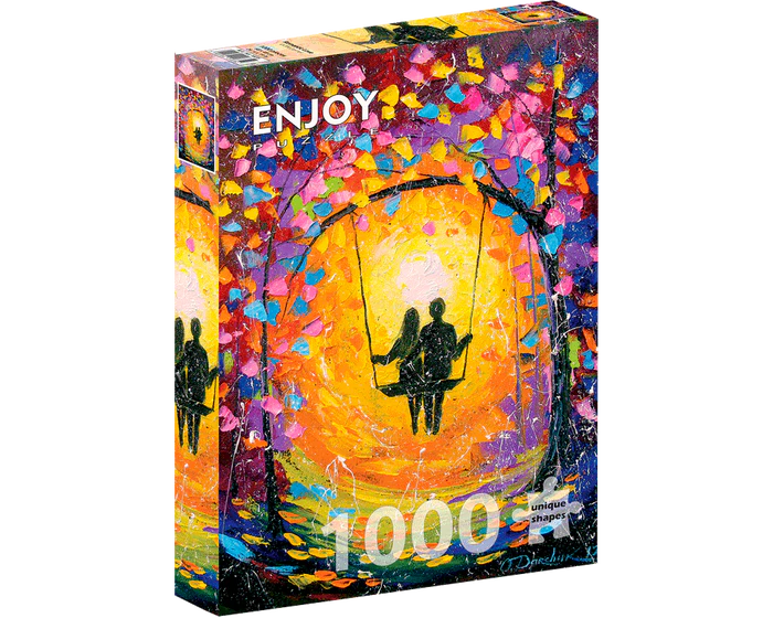 Amor Romántico: Rompecabezas 1000 Piezas Enjoy Puzzle – Montecassino MX