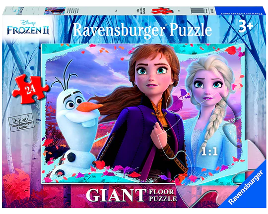 Puzzle frozen 3 años hot sale