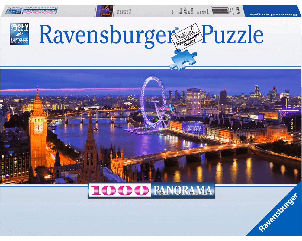 Puzzle Londres Pittoresque Ravensburger-14812 500 pièces Puzzles