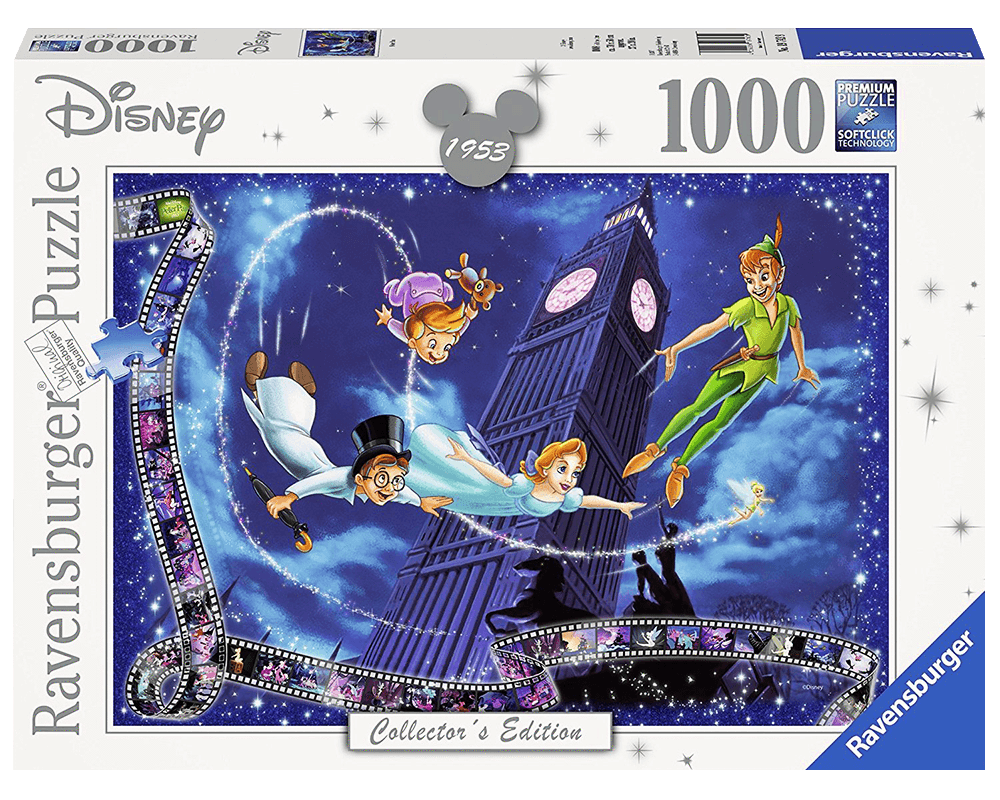 Peter Pan Rompecabezas 1000 Piezas Disney Ravensburger Montecassino MX